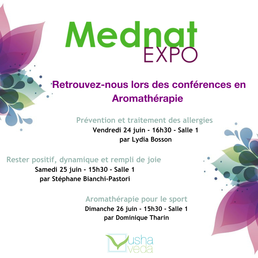 Retrouvez-nous en conférence à Mednat EXPO